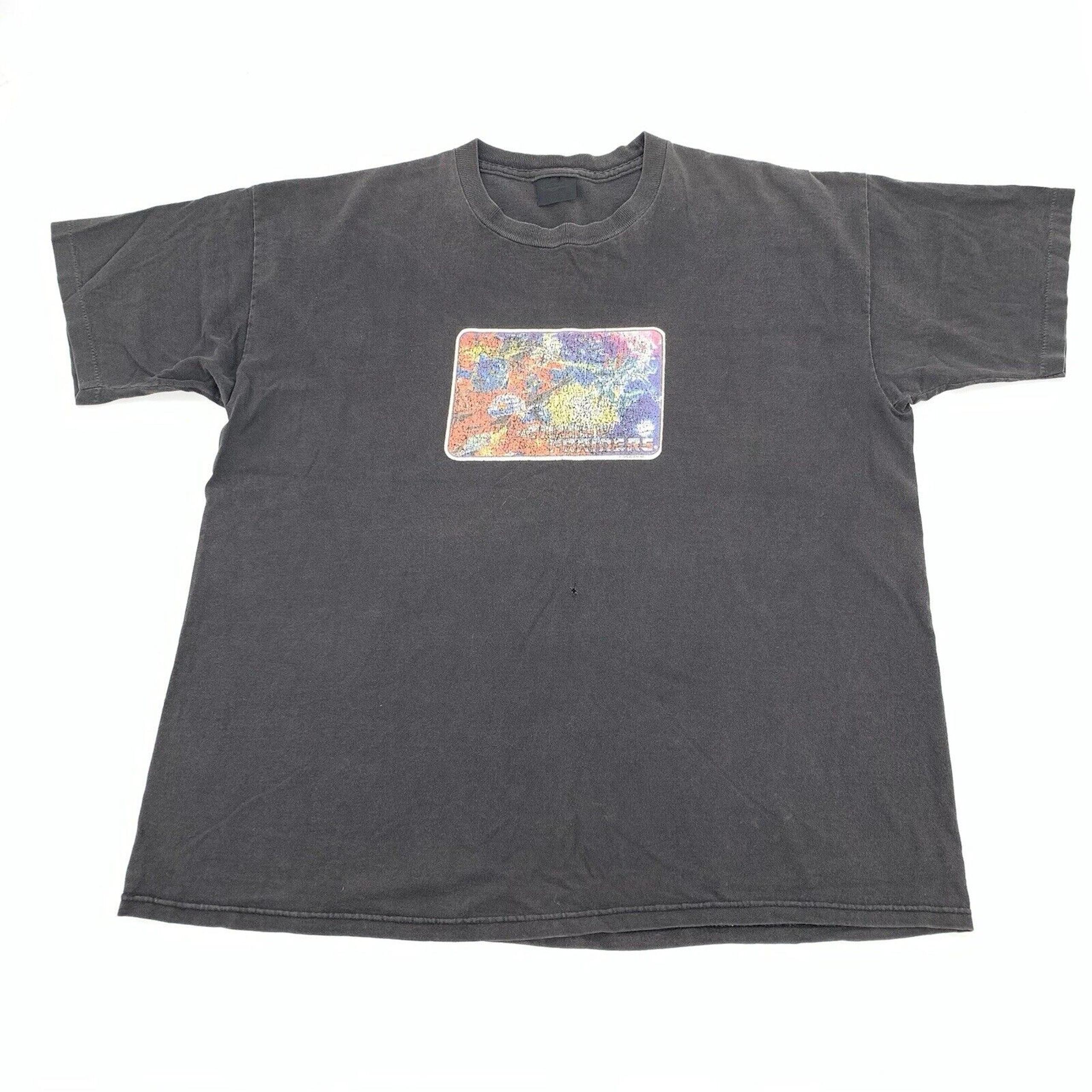Vintage 1999 Transformers Short Sleeve T-Shirt XL Mens Black Tag 90s - Changes
