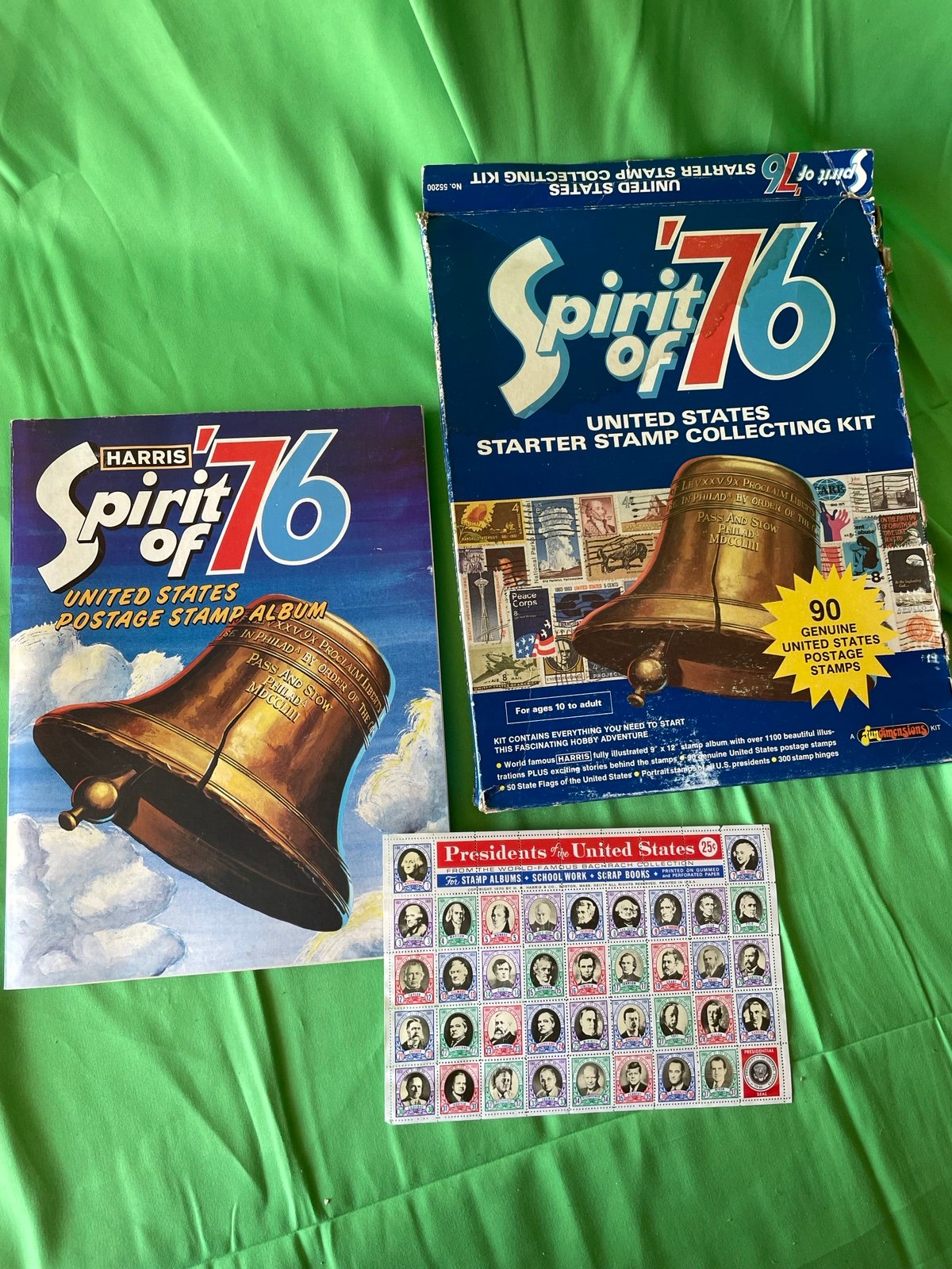 Rare Spirit Of 76 United States Starter Stamp Collecting Kit