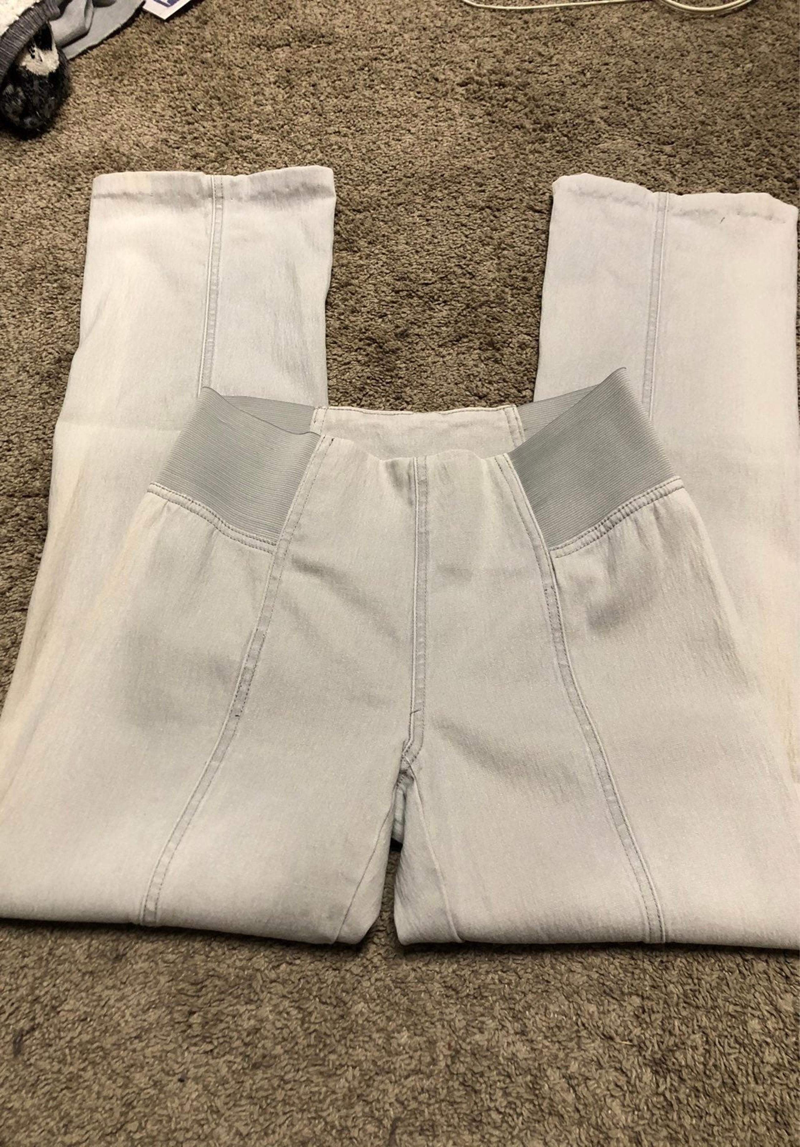 Diane Gilman Gray Skinny Jeggings XS