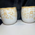 Lenox Butterfly Meadow Cottage Goldenrod Set Of 4 Porcelain Mugs. NEW.
