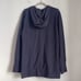 Duluth Trading Co. Henley thermal waffle knit hooded pull over top sz XXL