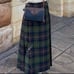 ONeil of Dublin Worsted Wool Long Quilted Skirt