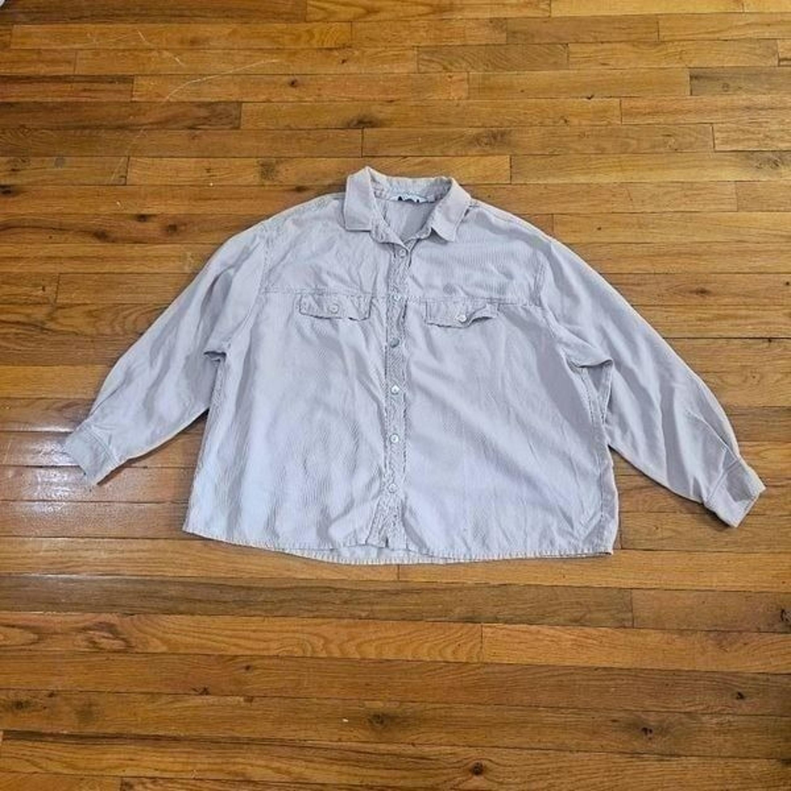 & others Stories Button Down Shirt Size 4 Long Sleeve