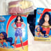 Costume:* DC super hero girls Wonder Woman wig & complete Costume Dress Up Sz L