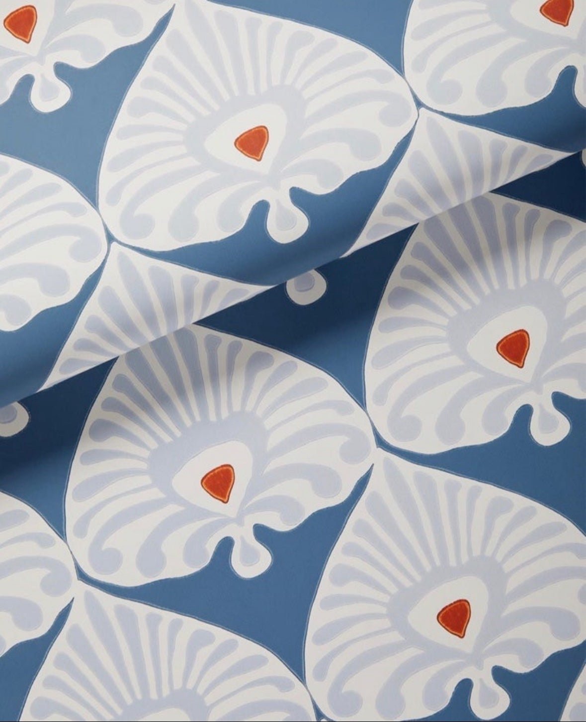 Serena & Lily Palmetto Wallpaper Captain’s Blue