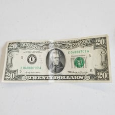1969 20 Twenty Dollar Bill Currency E