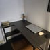 L Shaped Computer Desk - Home Office Desk with Shelf, Gaming Desk Corner Table