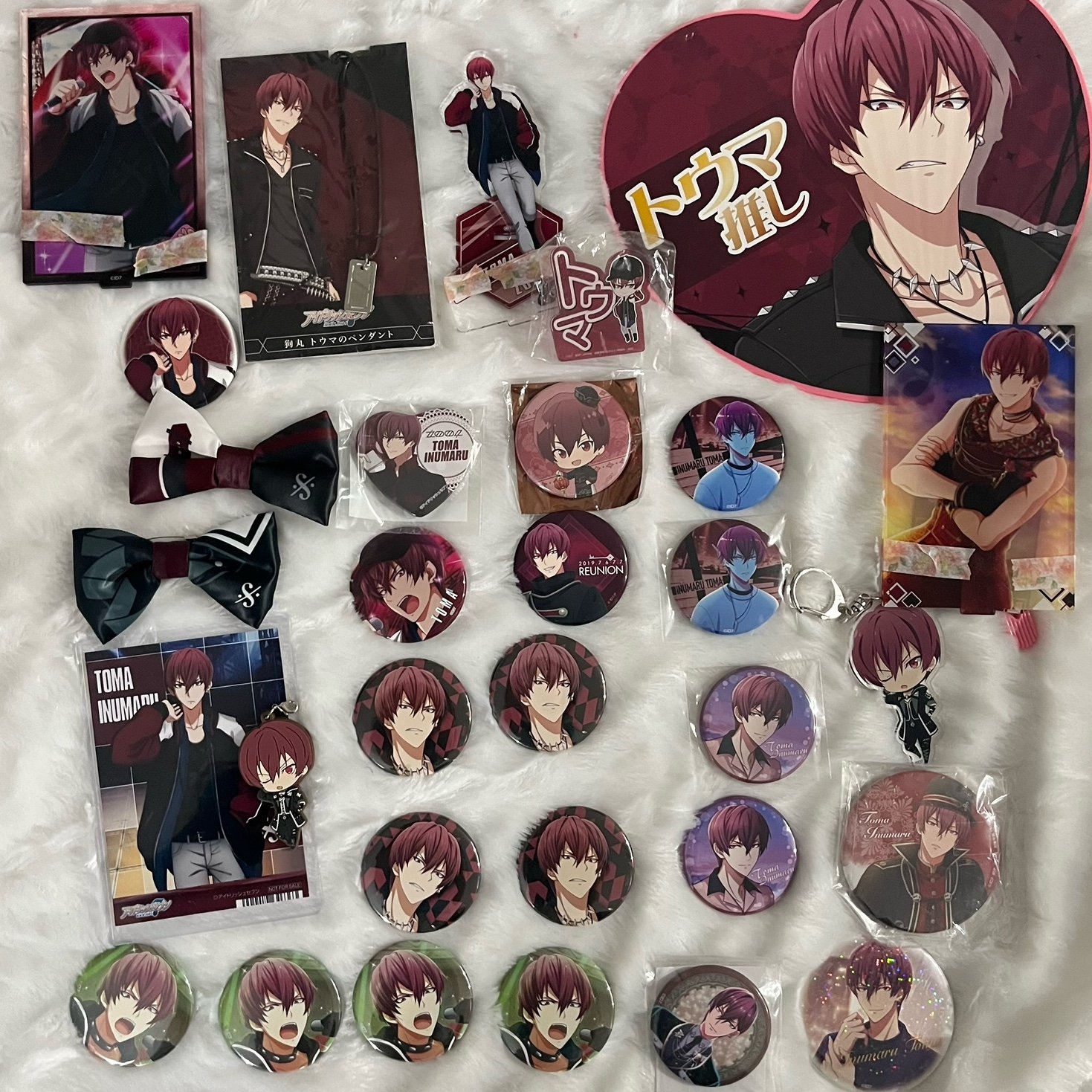iDOLiSH7 Zool Touma Inumaru Large Lot Set