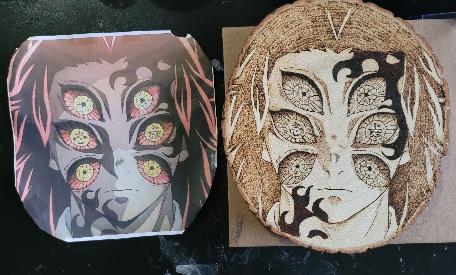 Woodburn art - Kokushibo