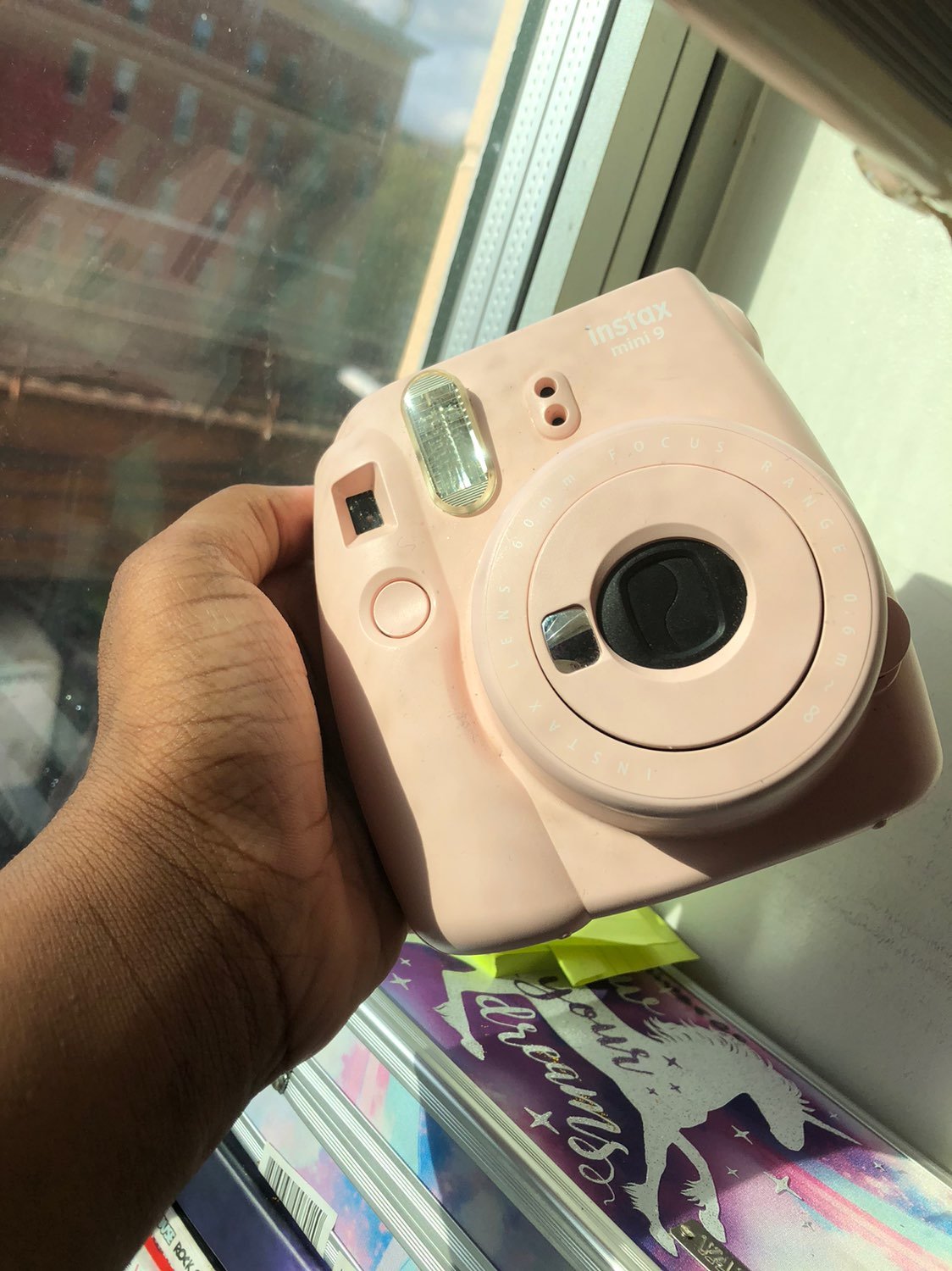 USED NEW CONDITION INSTAX MINI 9 LIGHT P