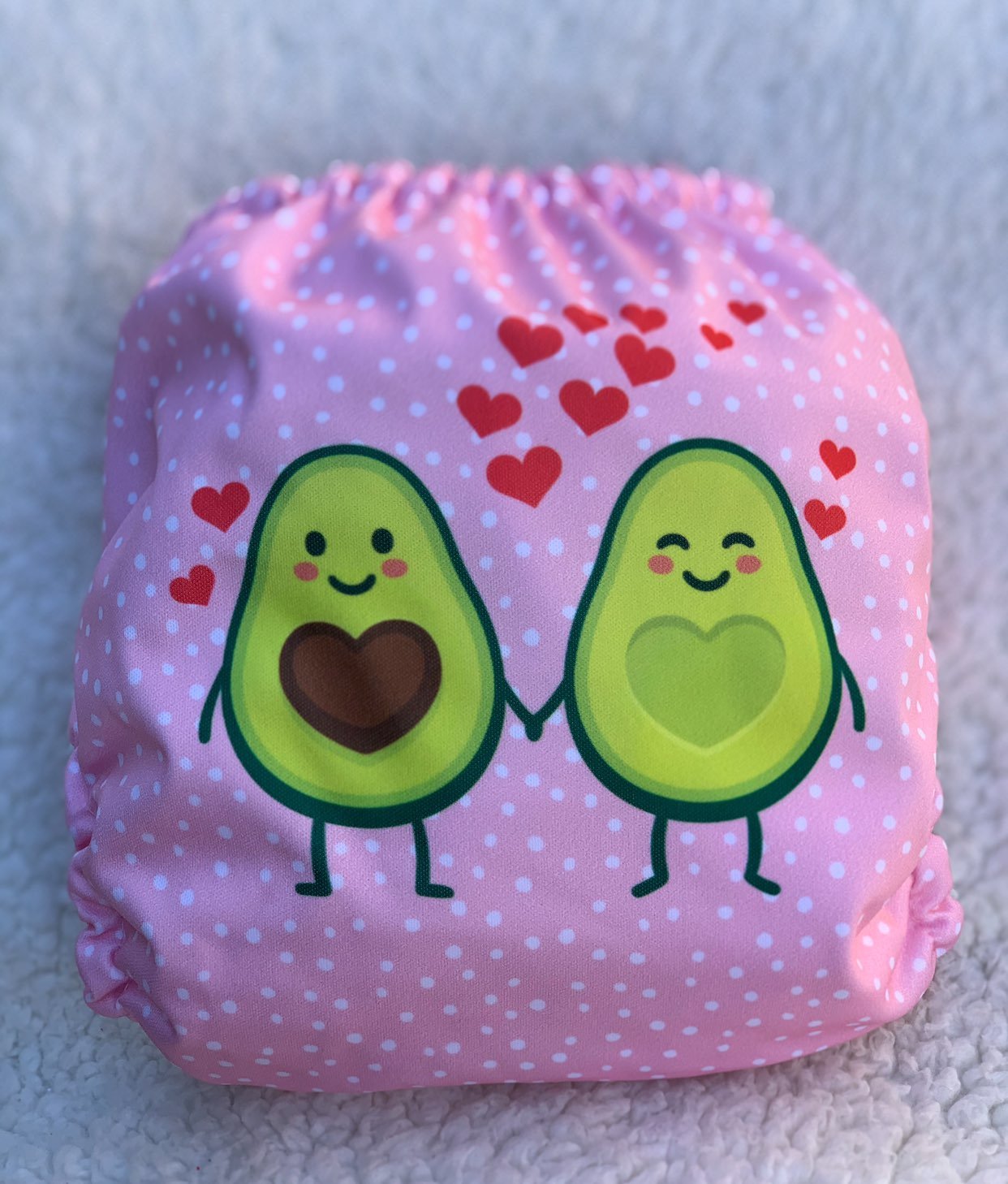 Mama Koala Cloth Diaper Avocado Love