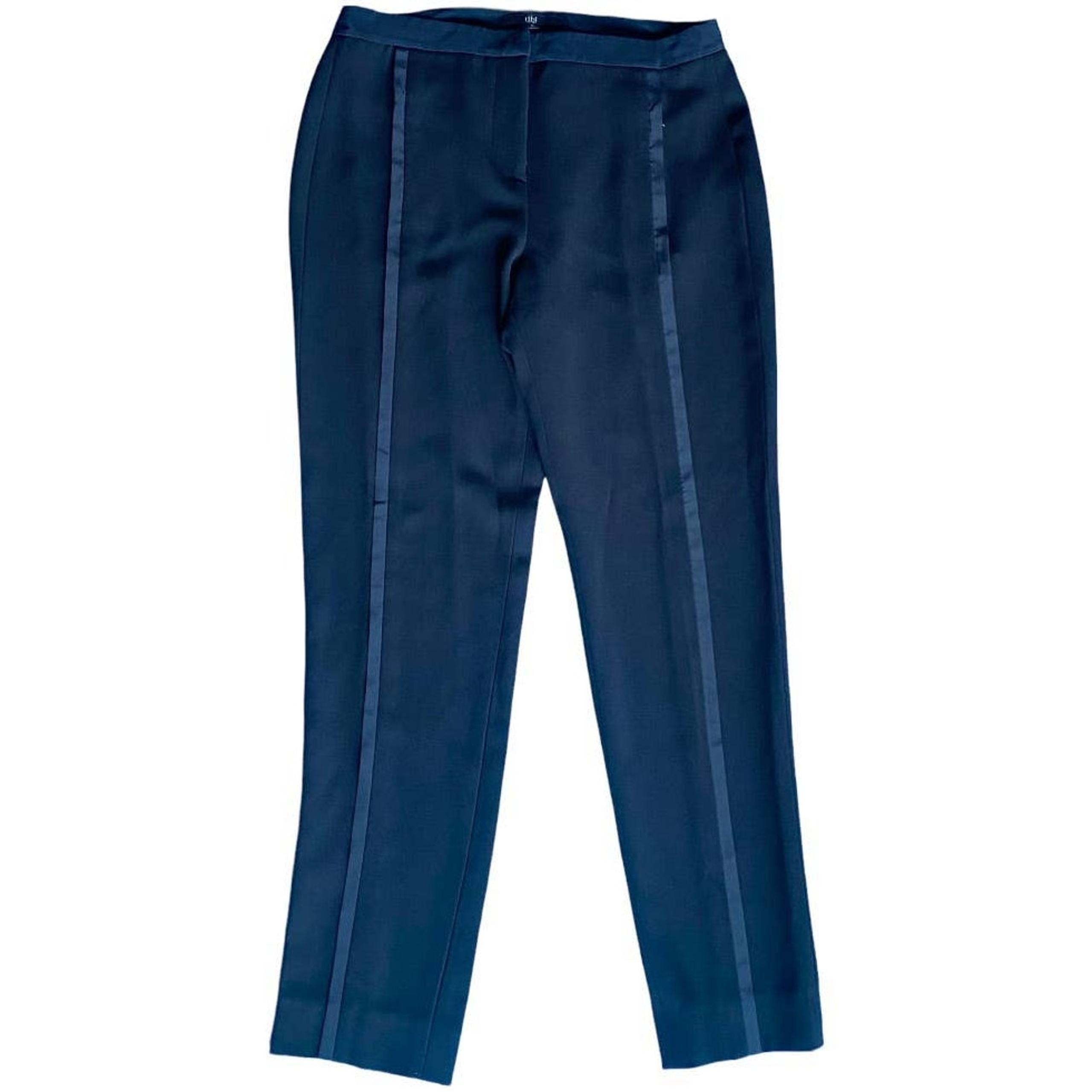 Tibi Black tuxedo pants mid-rise size 4