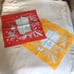 Set of two foulards by Chantecler Capri