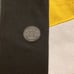 NWT Men’s Akademik’s Sweater Black Color Block Graphic Hoodie Size Large
