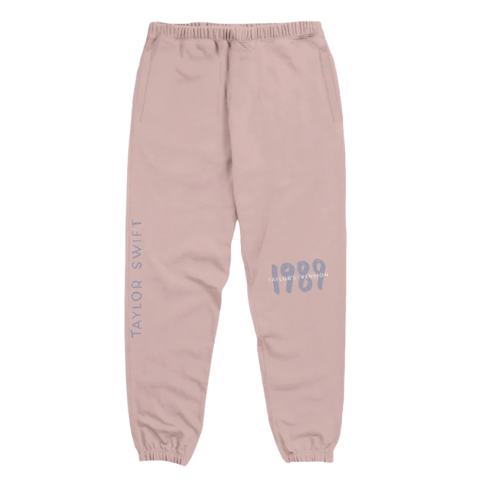 Taylor Swift 1989 Pink Sweatpants NEW XL