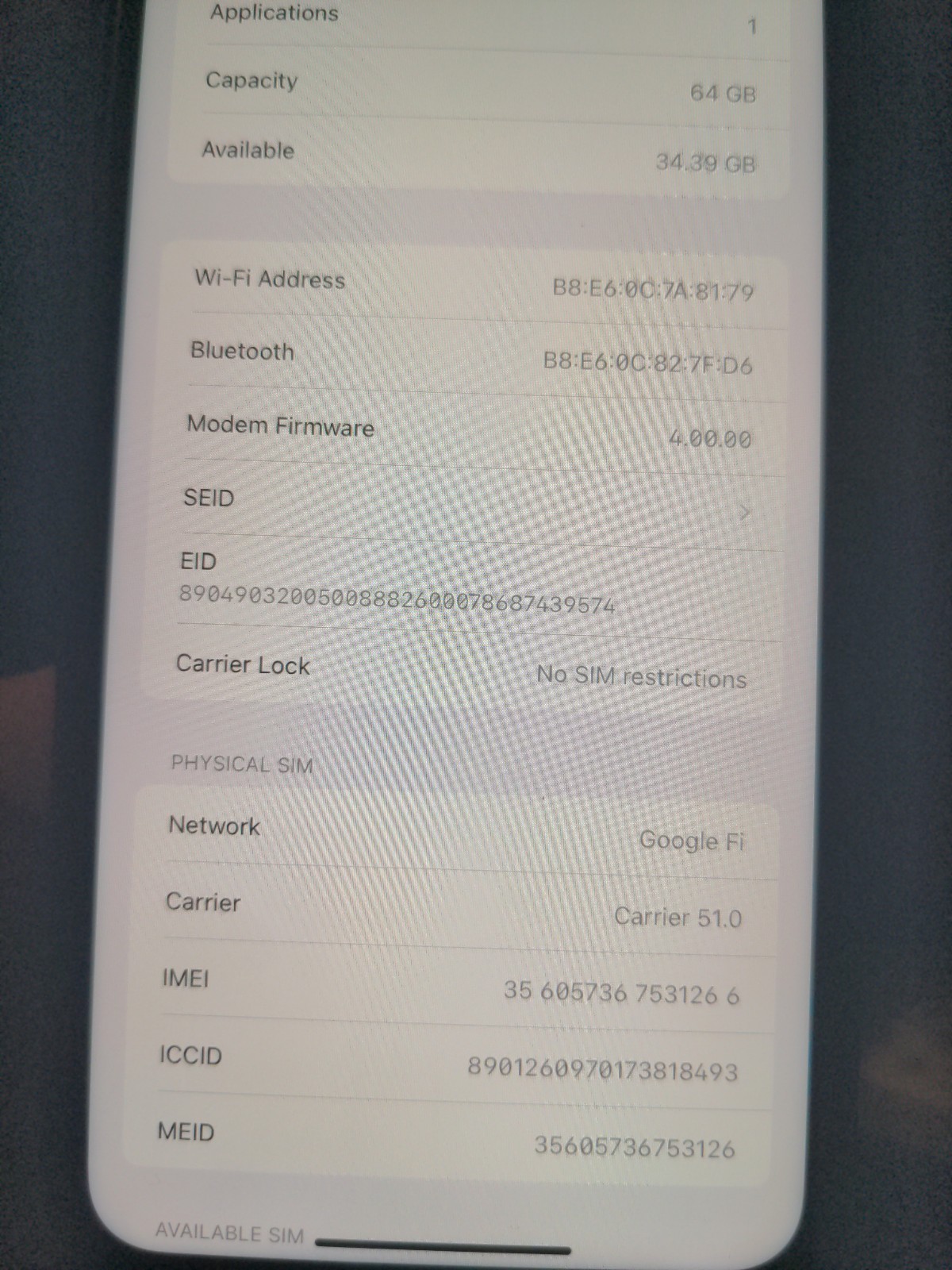 128gb Google pixel 5a 5g . Fully unlocked to any carrier