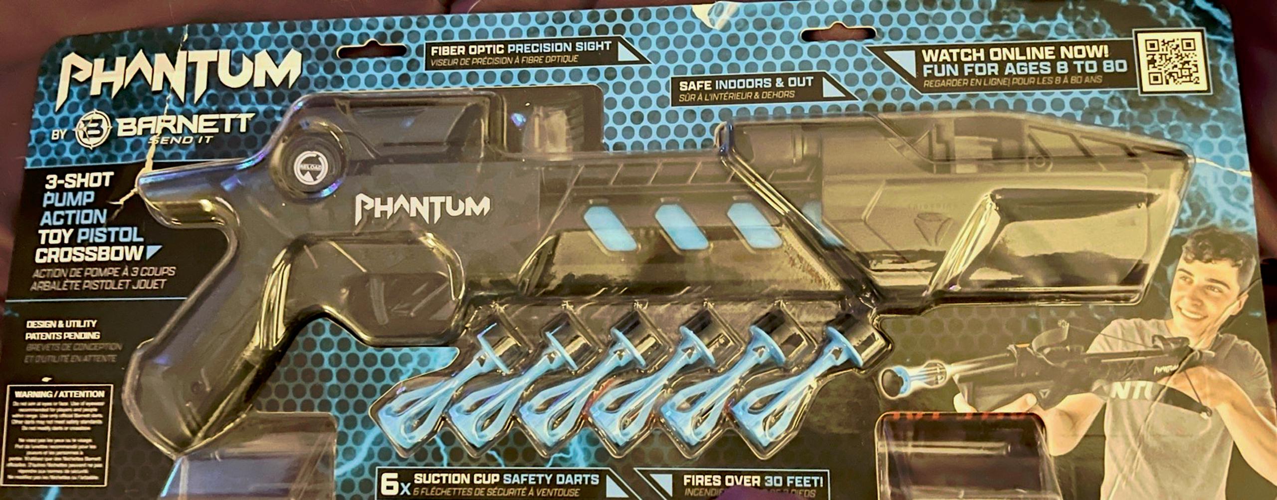 Barnett Phantum 3-Shot Pump Action Toy Crossbow