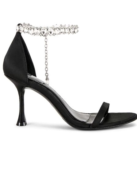 JLO x REVOLVE Avenue Sandal in Black Size 9