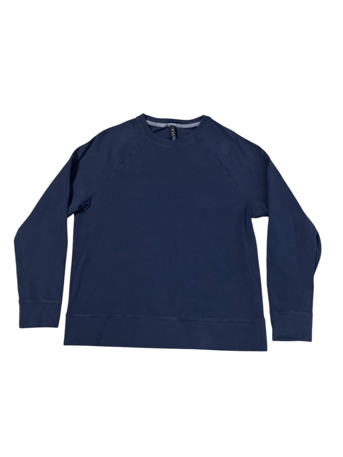 Lululemon Heavyweight Crepe Long Sleeve Shirt Men’s Medium Navy Blue Athletic