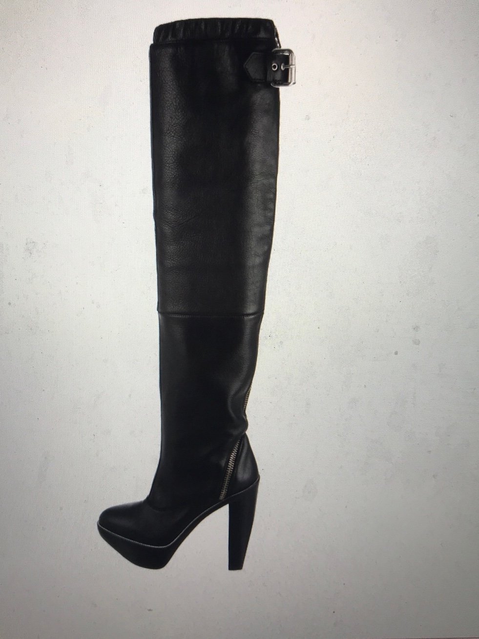 Alexander McQueen stiletto thigh highs NWT