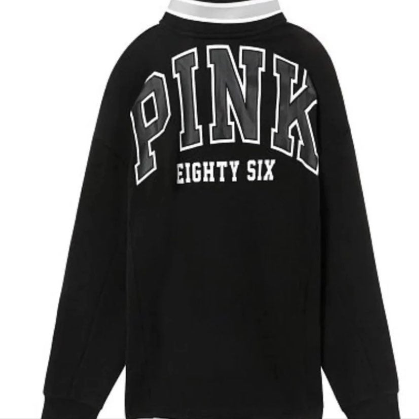 PINK VS 1/4 pullover jacket New sweatshirt small rare Victoria's Secret Pink