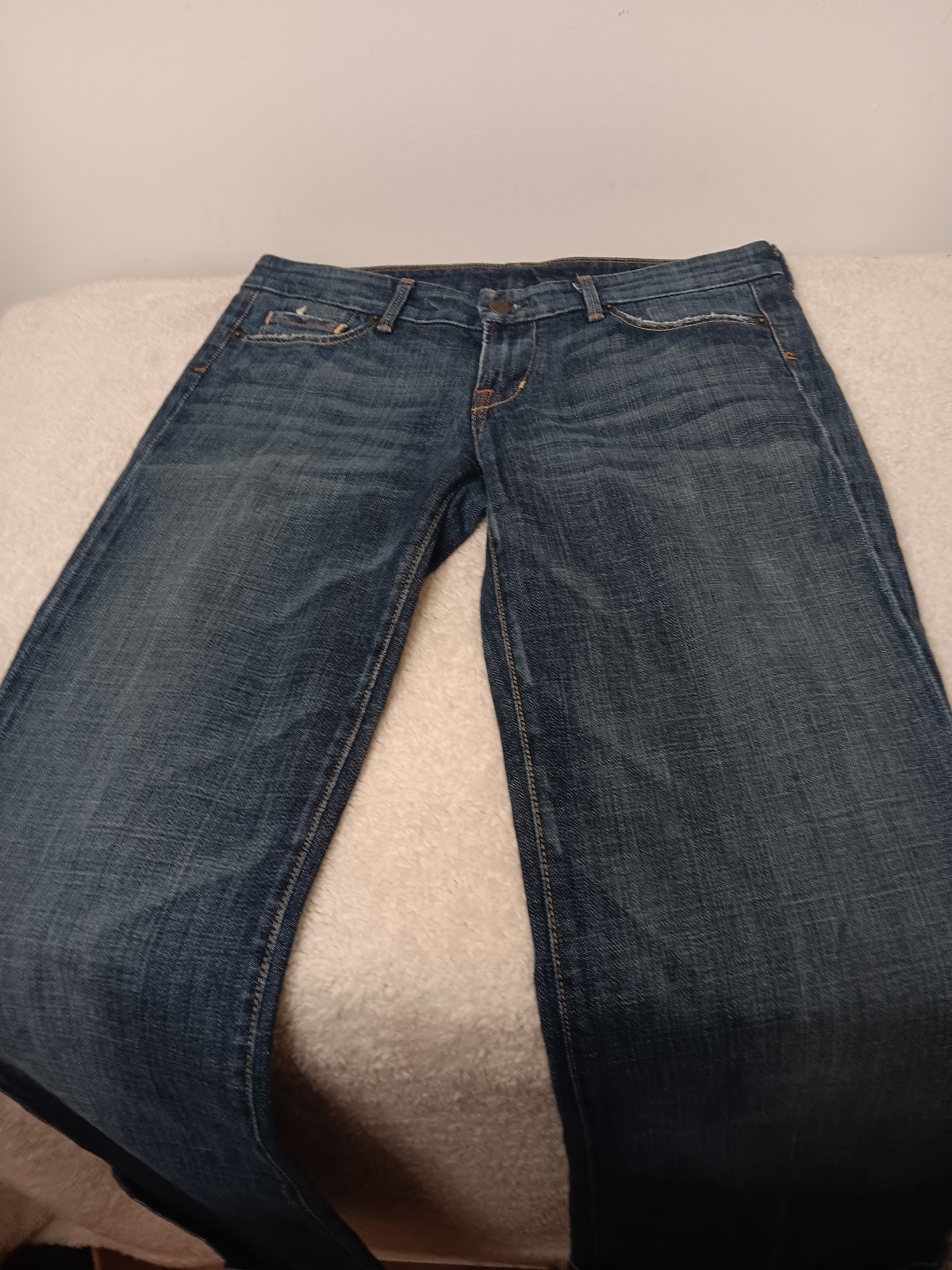 Citizens of Humanity Jeans Women's Size 29 Made In USA Low Waist Full Leg