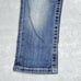 Miss Me Jeans Women 25 Blue Signature Cuffed Capri Stretch Denim Crop Logo Pants