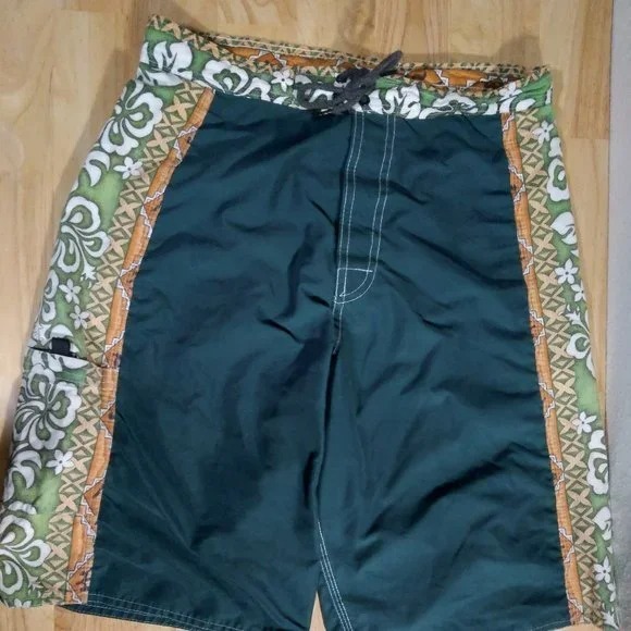 Vintage Knee Shorts Boards Shorts Swim Trunks