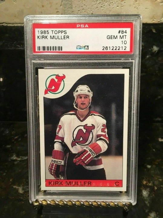 1985 TOPPS #84 Kirk Muller Rookie PSA 10