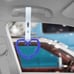 NEW 2PCS BARBED WIRE BLUE JDM TSURIKAWA RING WHITE Handle Strap Drift Charm