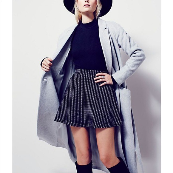 Chelsea 28 Black And White Midi Skirt