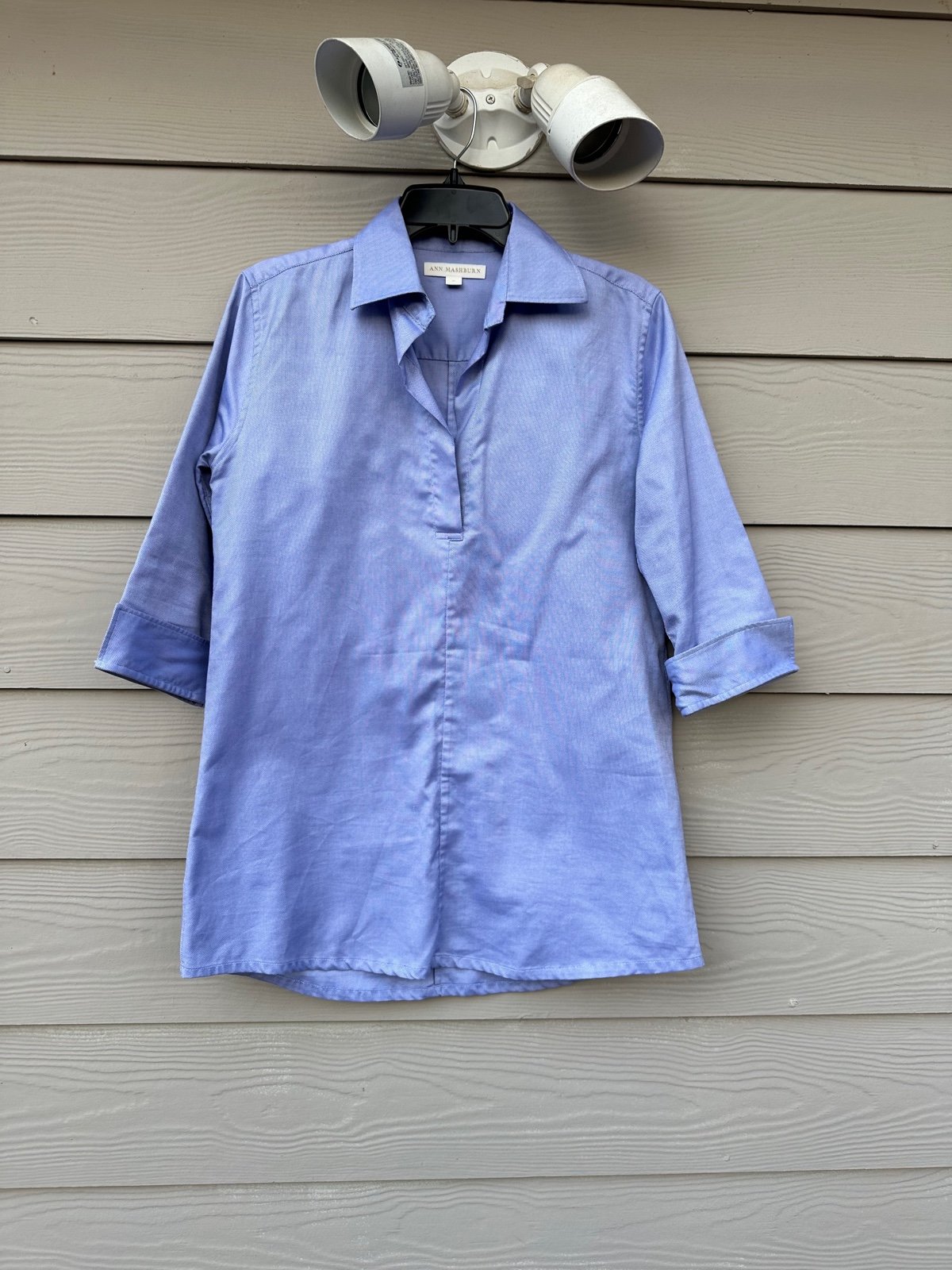 Ann Mashburn Cotton Blouse