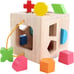 Shape Sorter Toy My First Wooden 12 Building Blocks Geometry Learning Matching S
