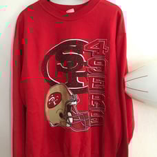 90s vintage 49ers crewneck