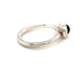 Pandora 925 Black Onyx Droplet Ring