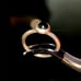 Pandora 925 Black Onyx Droplet Ring
