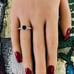 Pandora 925 Black Onyx Droplet Ring