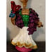 Signed Josefina Aguilar Day Of The Dead Conga Dancer Skeleton Halloween Figure