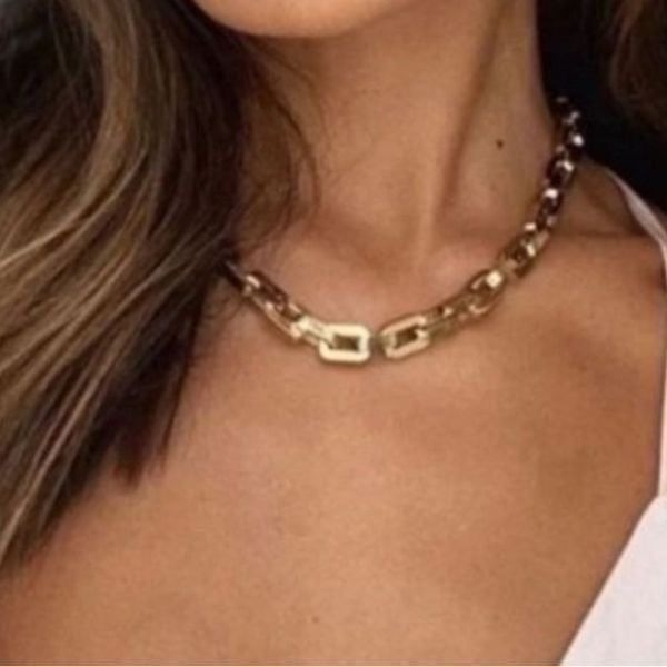 eddie borgo chain link necklace NWT
