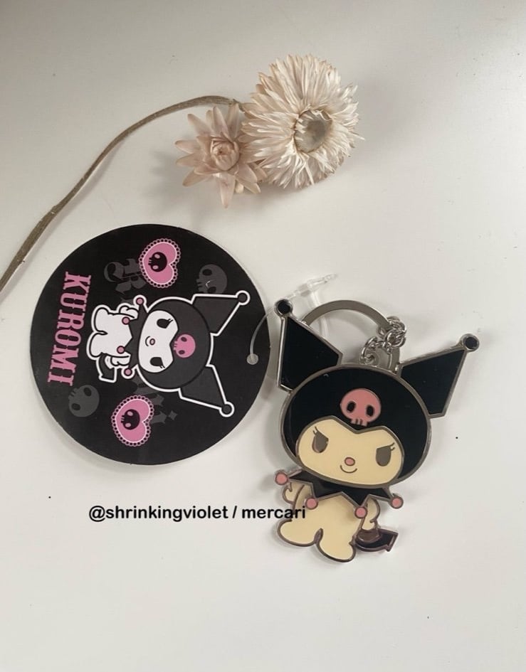 Kuromi 2009 Vintage Enamel Keychain