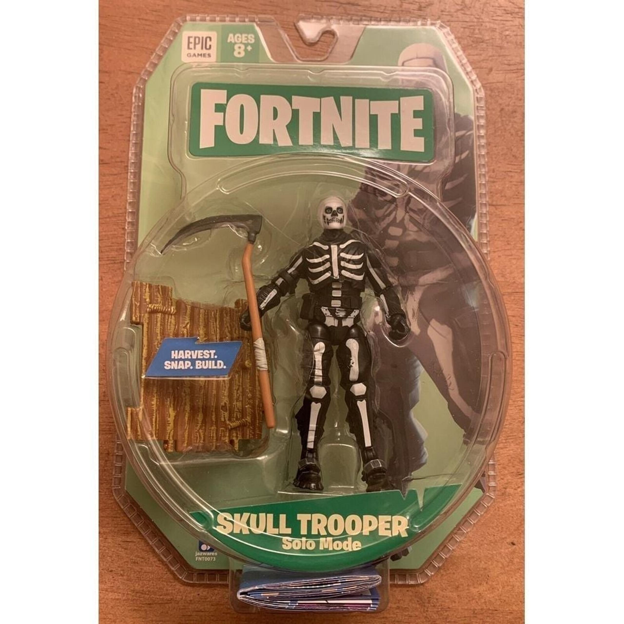 2019 - Fortnite - Solo Mode Core Figure Pack - Skull Trooper - 3.75 inch - New