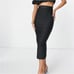 Band Of Stars (ASOS) premium bandage pencil midi skirt in black