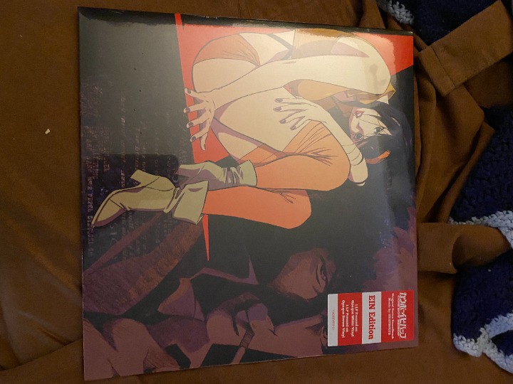 Cowboy Bebop Vinyl Record Soundtrack 2 LP Ein Variant Brown White OST *NEW*