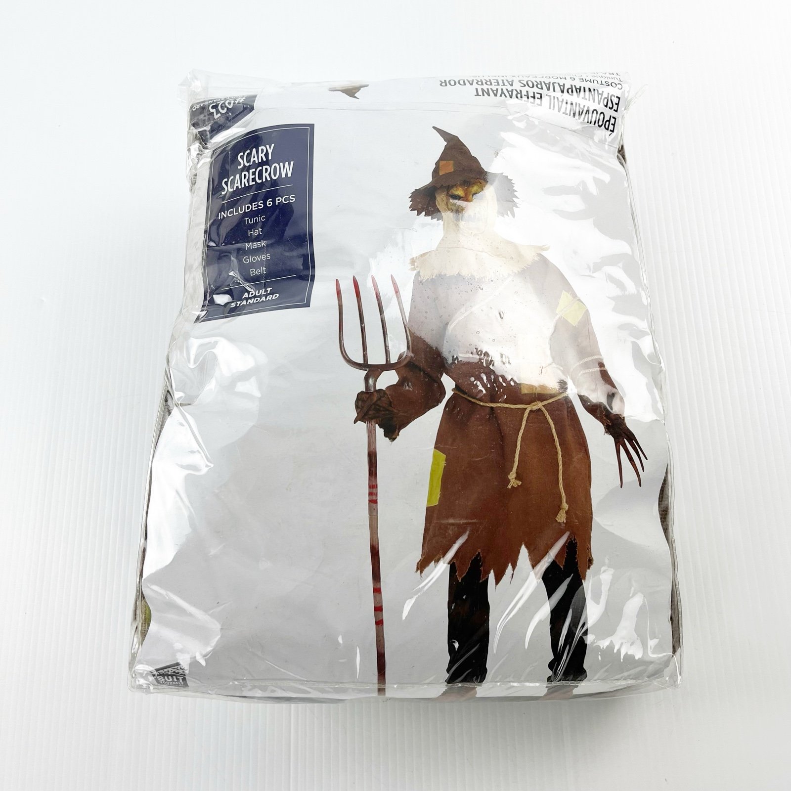 Suit Yourself Scary Scarecrow Halloween Costume Adult Standard No Pitchfork