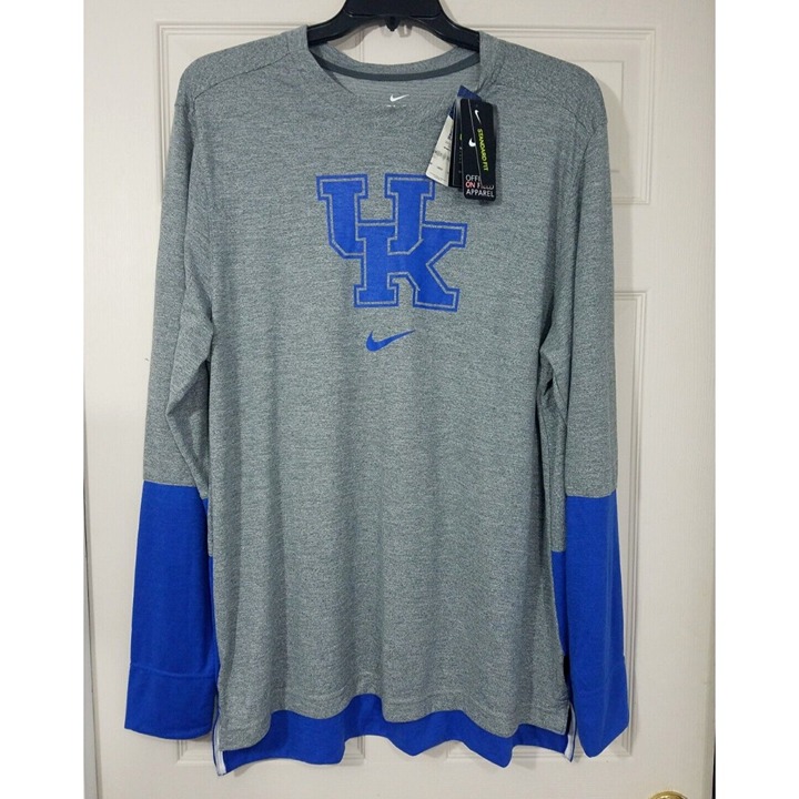 Nike Dri-Fit UK Kentucky Wildcats On Field Long Sleeve Mens Size XXL CQ4967-050