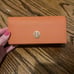 Tory Burch Gold Lattice Laser Cut Sunglasses With Orange Case