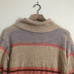 Anthropologie Daily Practice Striped Colorblock Turtleneck Keyhole Sweater Dress