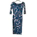 Yumi Kim Women's Off The Shoulder C'est La Vie Jersey Midi Dress Size S Blue NWT