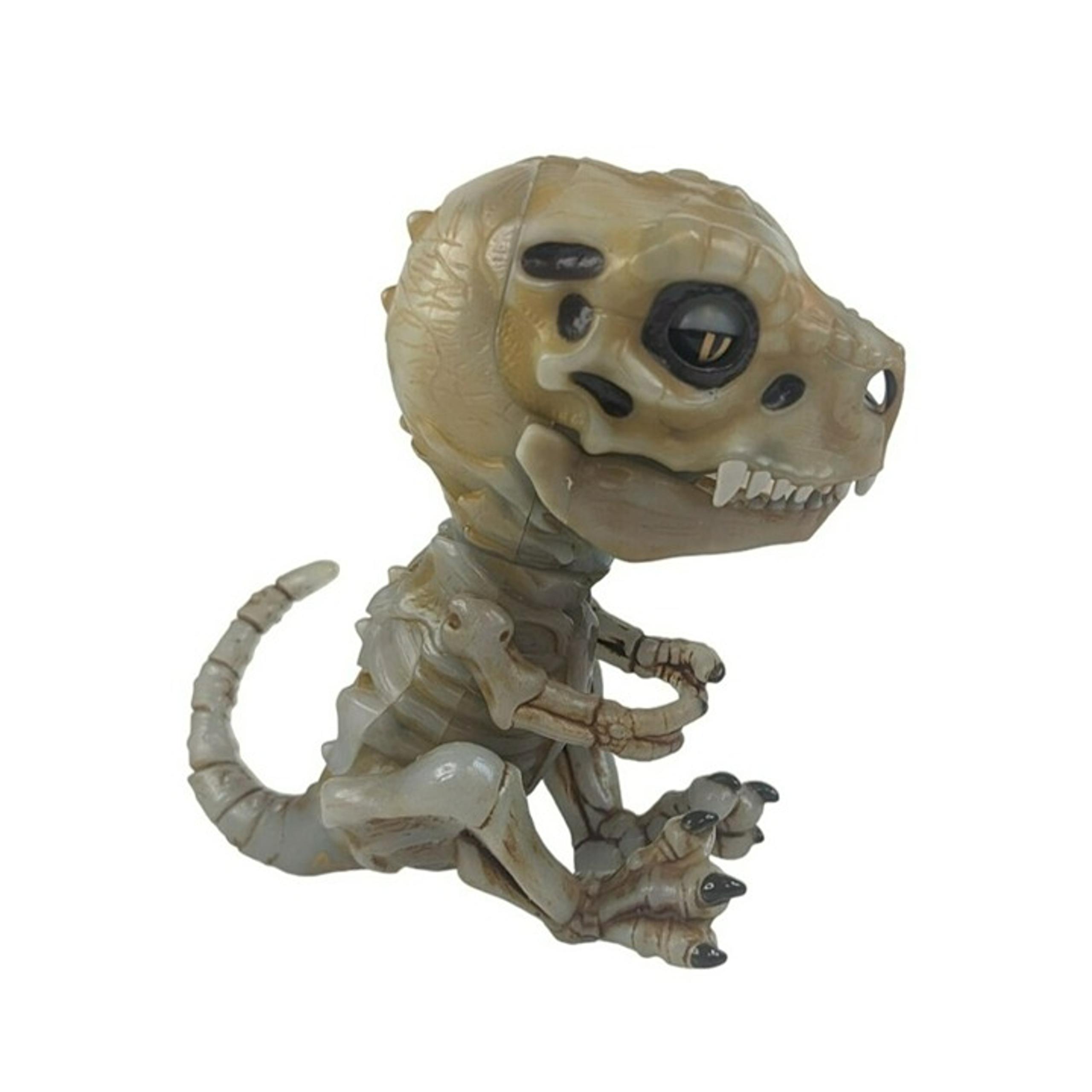WowWee Fingerlings Doom Raptor Dinosaur T-Rex Bonehead Skeleton Dino 5-Inches