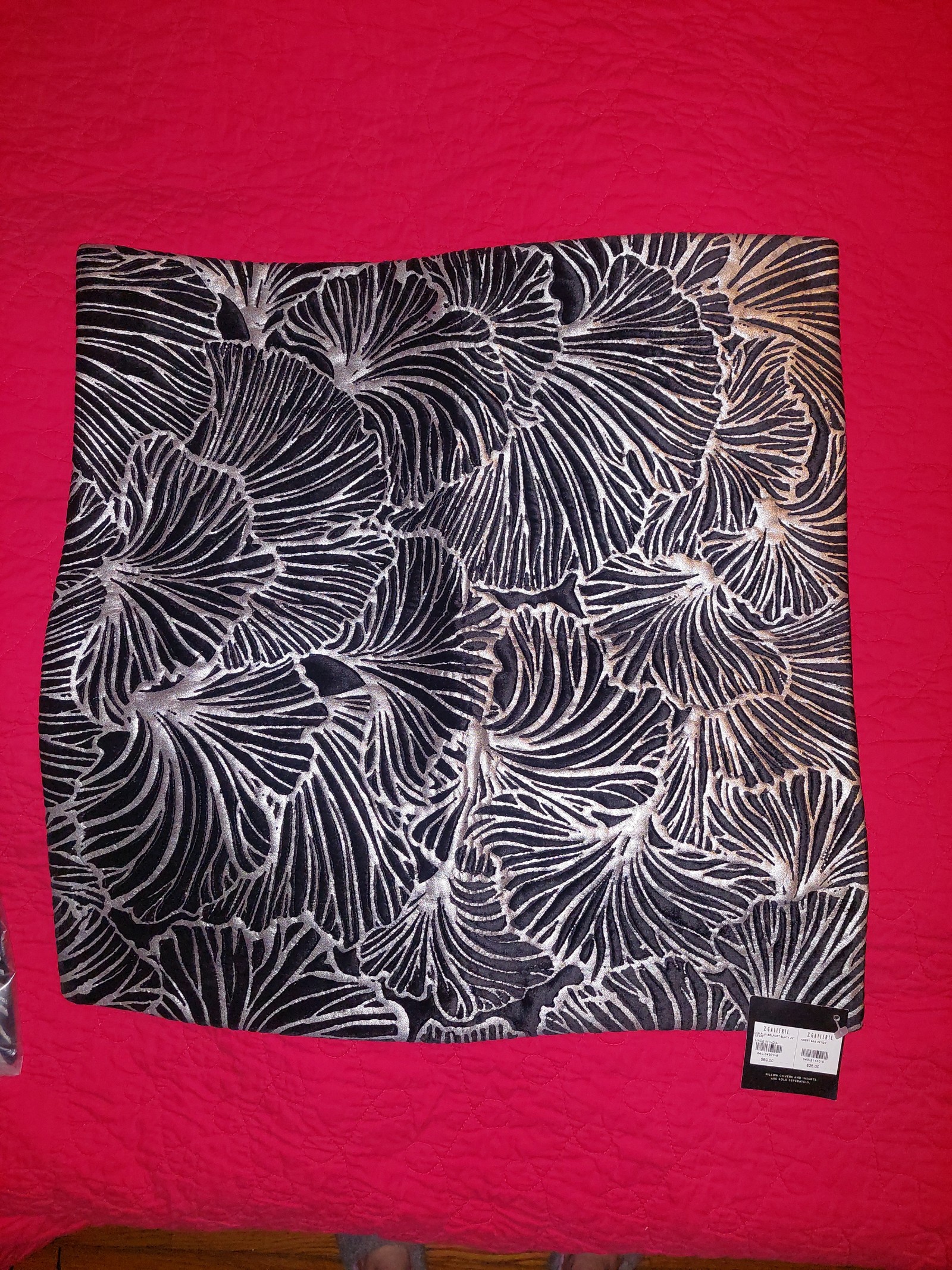 Z Gallerie 2 pillow covers. 22 x22 .